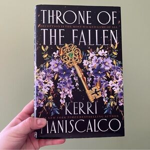 Throne of the Fallen by Kerri Maniscalco | Booktok Fantasy Book
